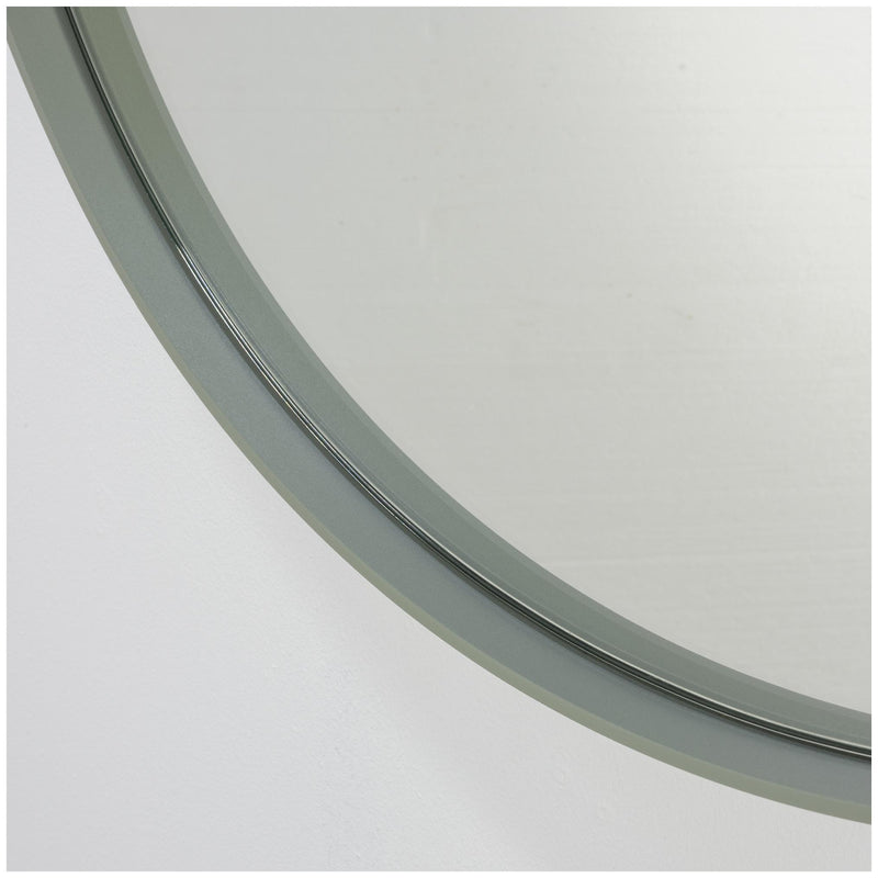 Spinder DONNA 5 Spiegel rund skandinavisch, Stahl, 90x90 cm