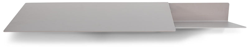 Spinder DRIFT Desk: Moderner Stahl-Schreibtisch Konsole Taupe Schwarz