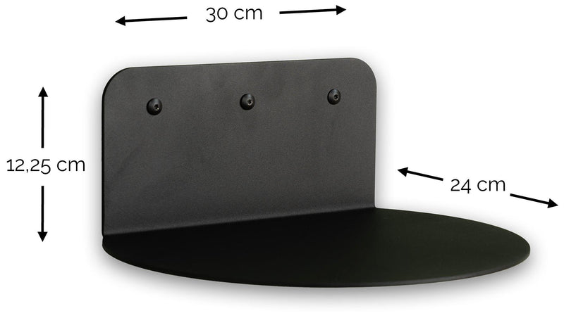 Wandregal Flex Ablage Stahl Skandinavisch von Spinder Design