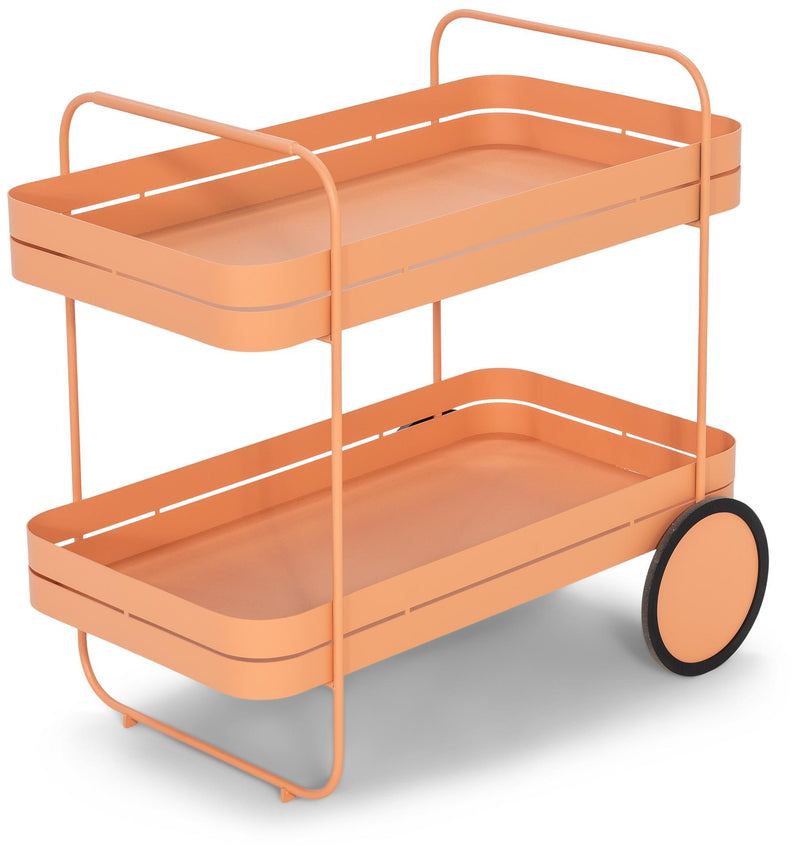 Gin & Trolley: Moderner Stahl-Servierwagen, in vier Farben von Spinder