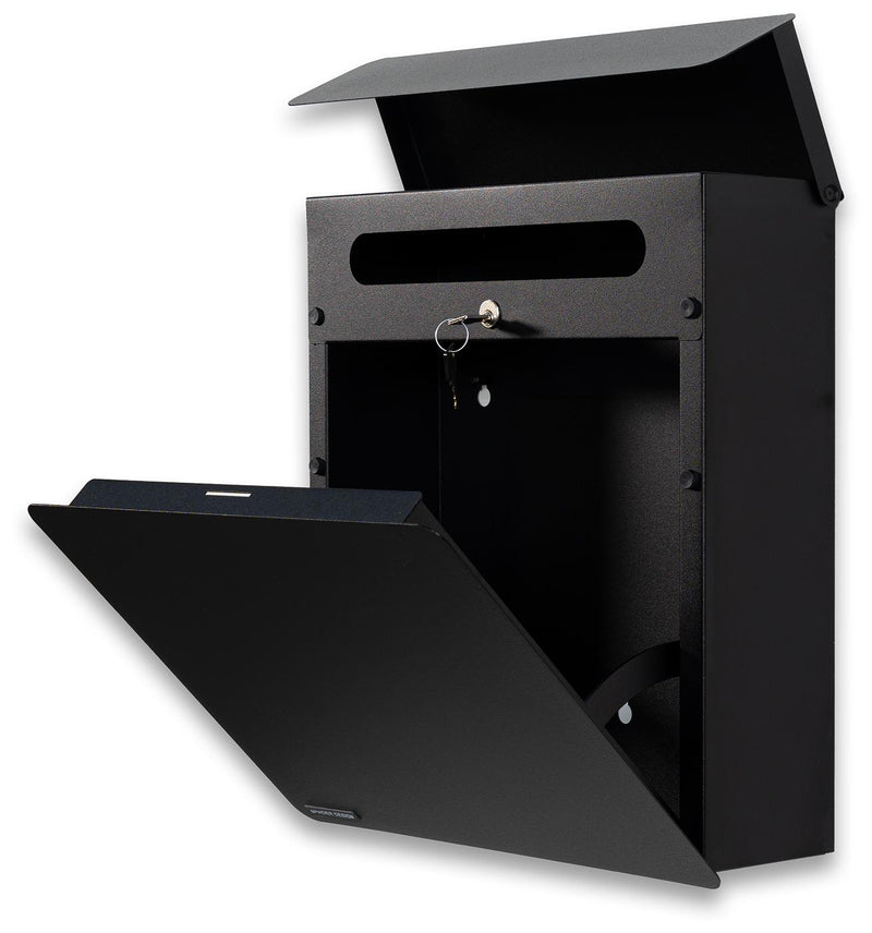 Briefkasten INBOX Stahl Mailbox - Modern Langlebig Sicher von Spinder