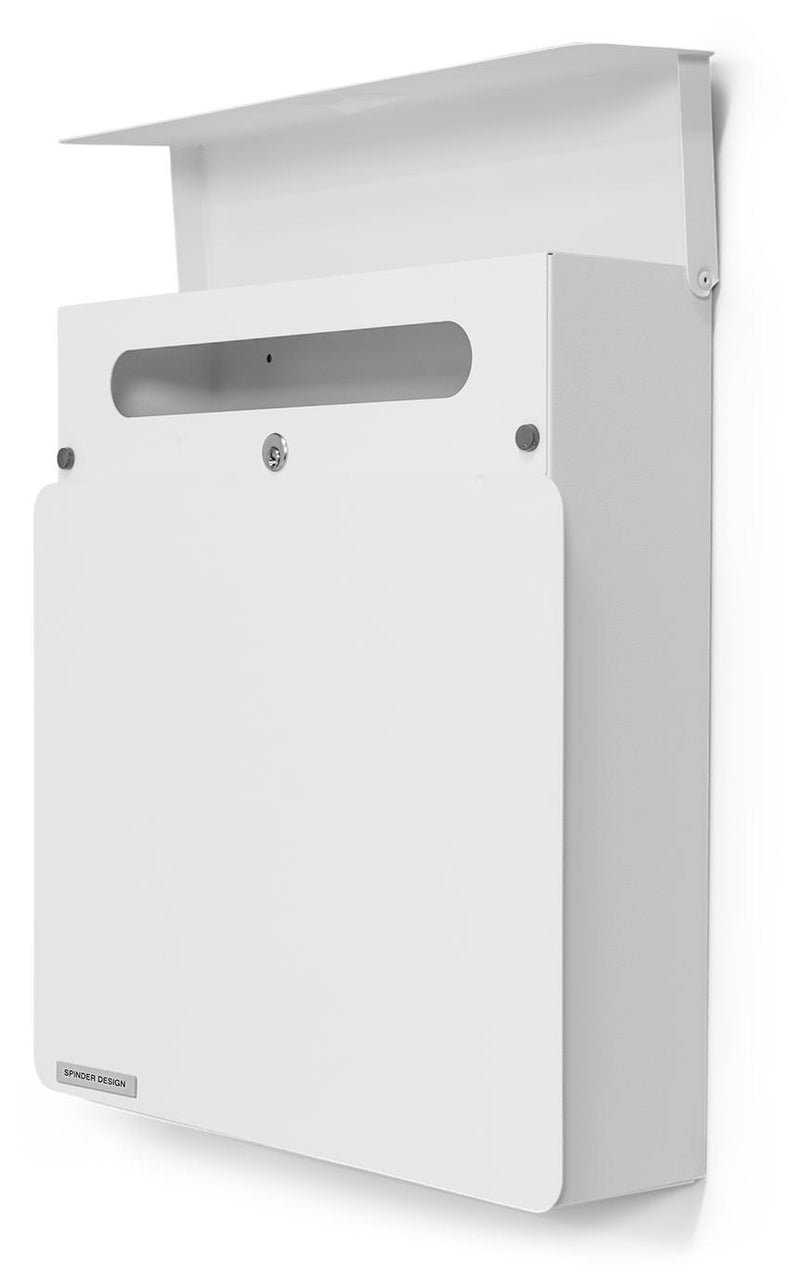 Briefkasten INBOX Stahl Mailbox - Modern Langlebig Sicher von Spinder