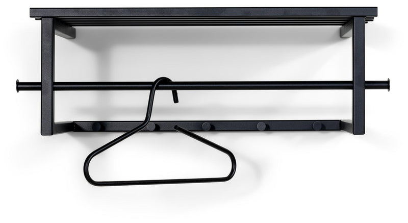 Spinder MARCO Garderobe: Skandinavischer Stahl, Schwarz, Modern