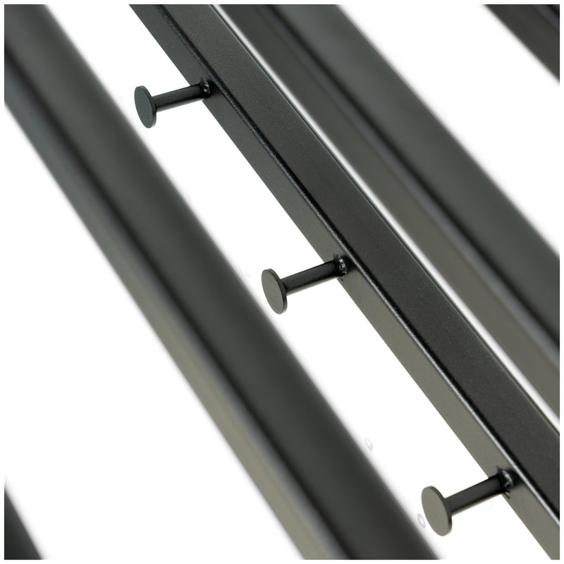 Spinder MARCO Garderobe: Skandinavischer Stahl, Schwarz, Modern
