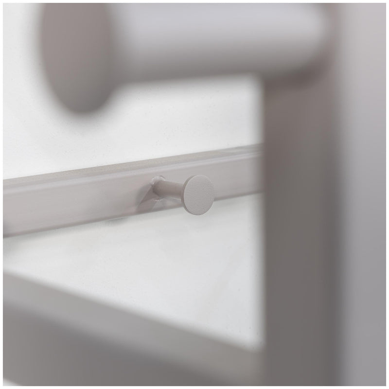Spinder Marco Garderobe Wandgarderobe Eiche Stahl Skandinavisch