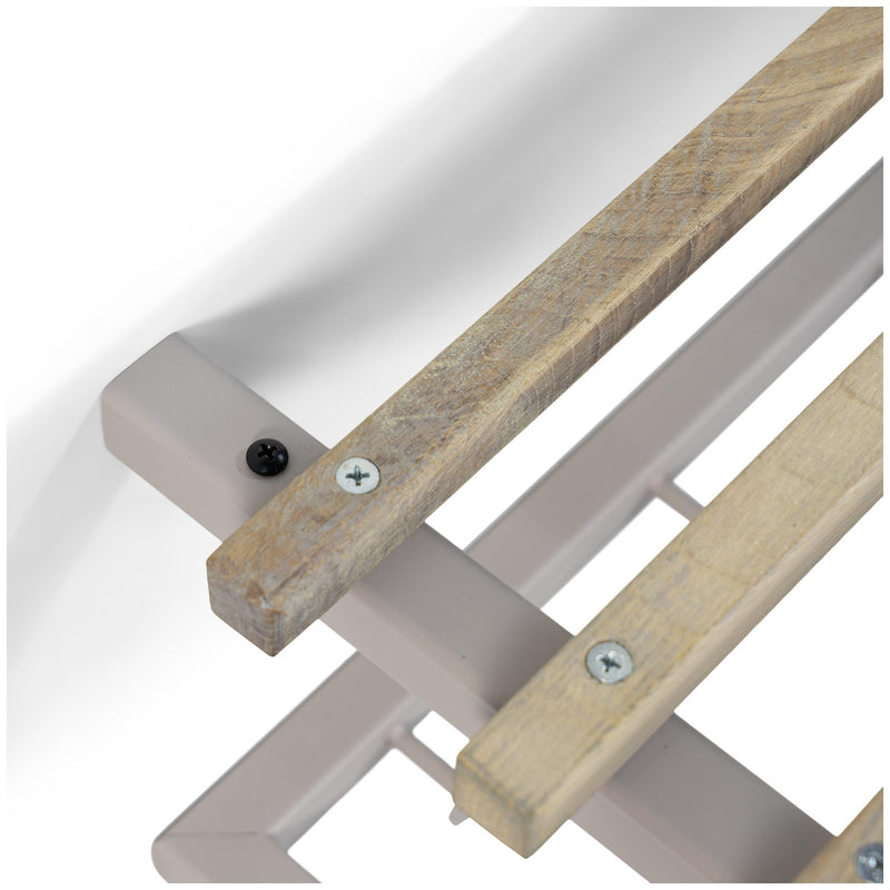 Spinder Marco Garderobe Wandgarderobe Eiche Stahl Skandinavisch