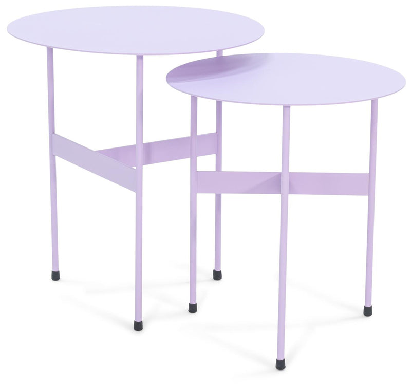 Spinder MIRA LOW Beistelltisch, Stahl, rund, skandinavisch modern