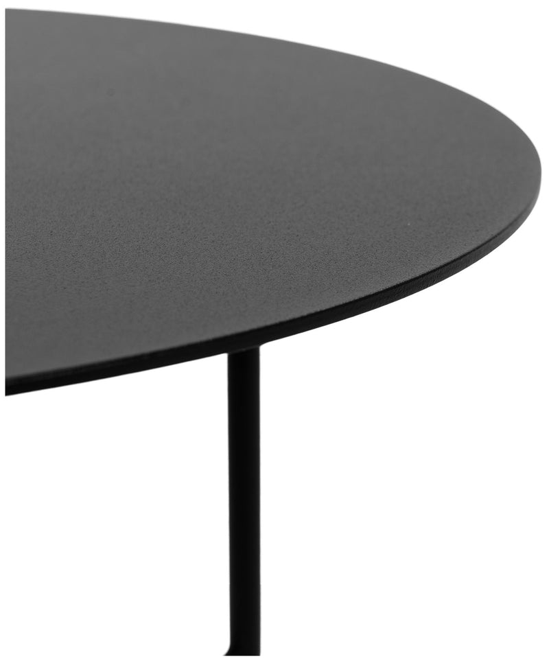 Spinder MIRA LOW Beistelltisch, Stahl, rund, skandinavisch modern