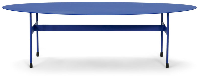 Spinder MIRA OVAL Couchtisch 125 x 40 cm Oval Stahl Minimalistisch