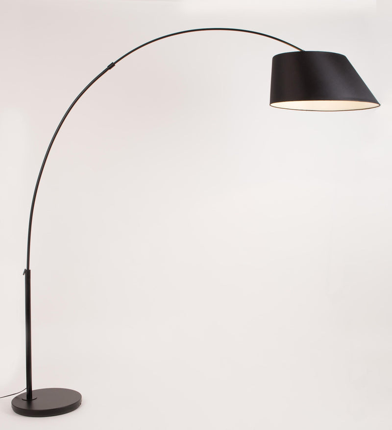 Bogenlampe Arc Schwarz | Elegante Design-Stehleuchte von Zuiver
