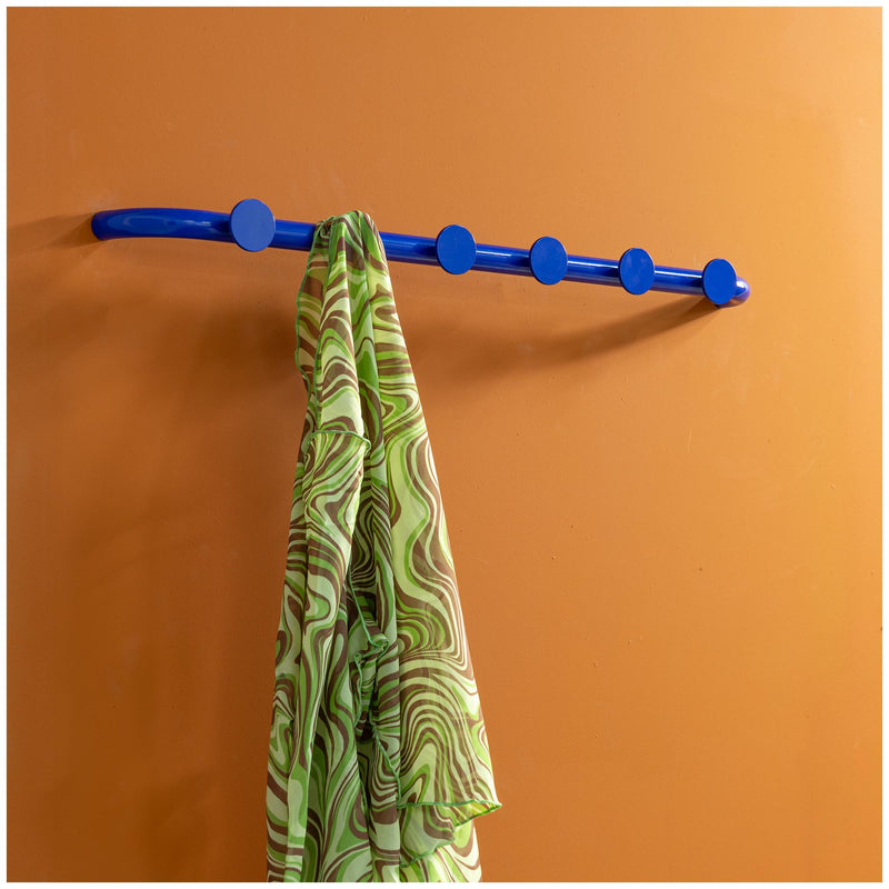 Hakenleiste RETRO 6 Retro-Wandgarderobe Stahl viele Farben von Spinder