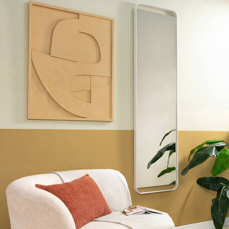 Spinder REX MIRROR L: Moderner Stahlspiegel im skandinavischen Design