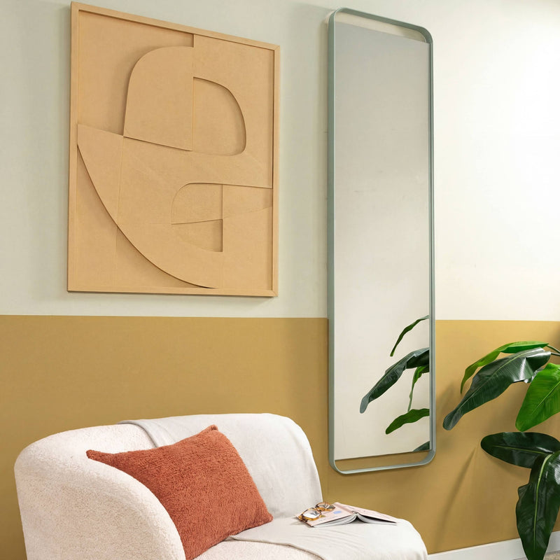 Spinder REX MIRROR L: Moderner Stahlspiegel im skandinavischen Design