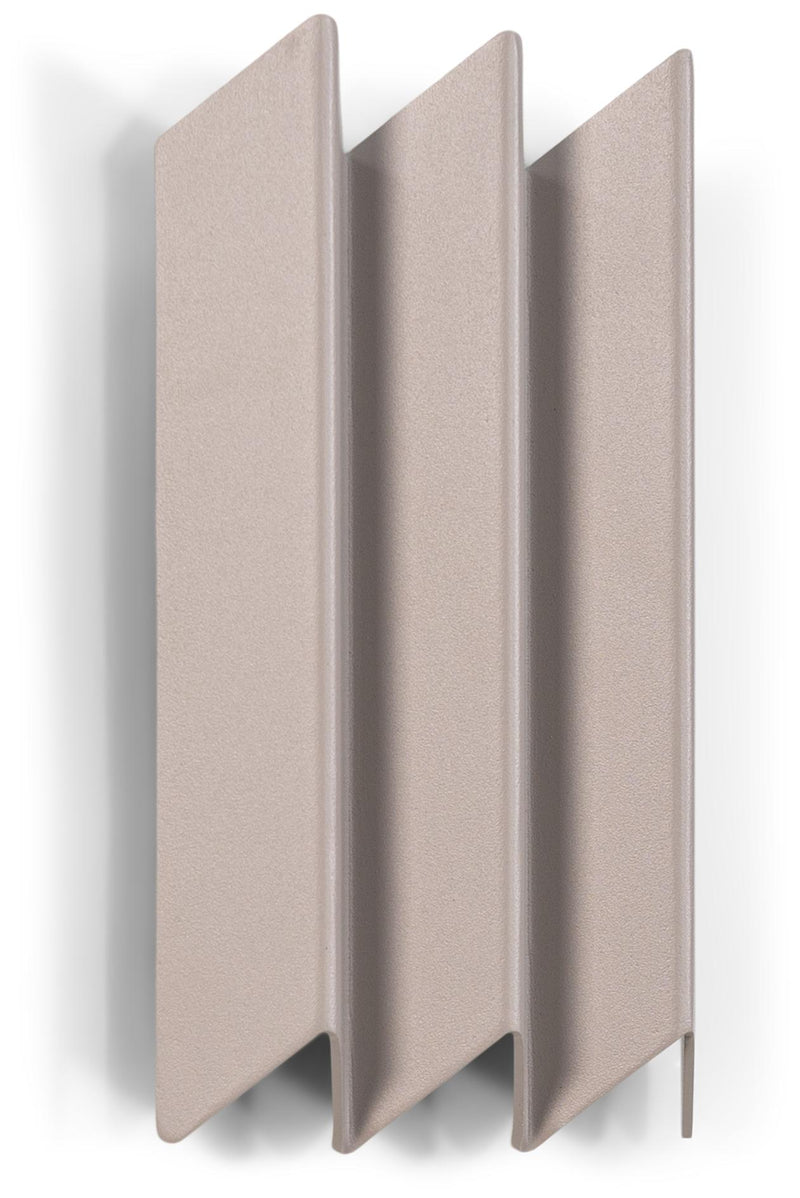 Wandgarderobe SENSU Small Garderobe Stahl gefaltete Optik von Spinder