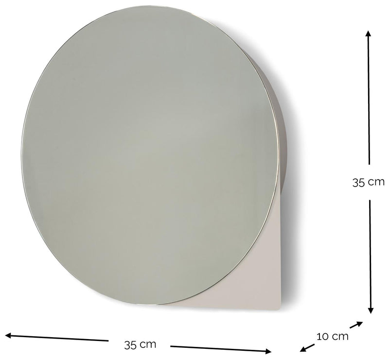Spinder SONNET Spiegelschrank Stahl Skandinavisch Modern