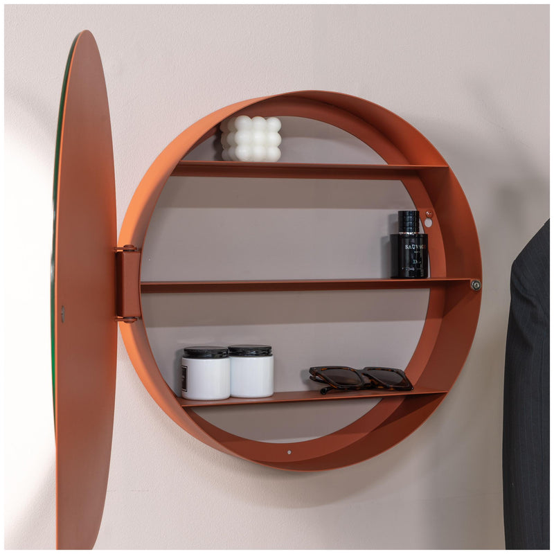 Spinder SONNET Large Stahl Spiegelschrank, Skandinavischer Stil