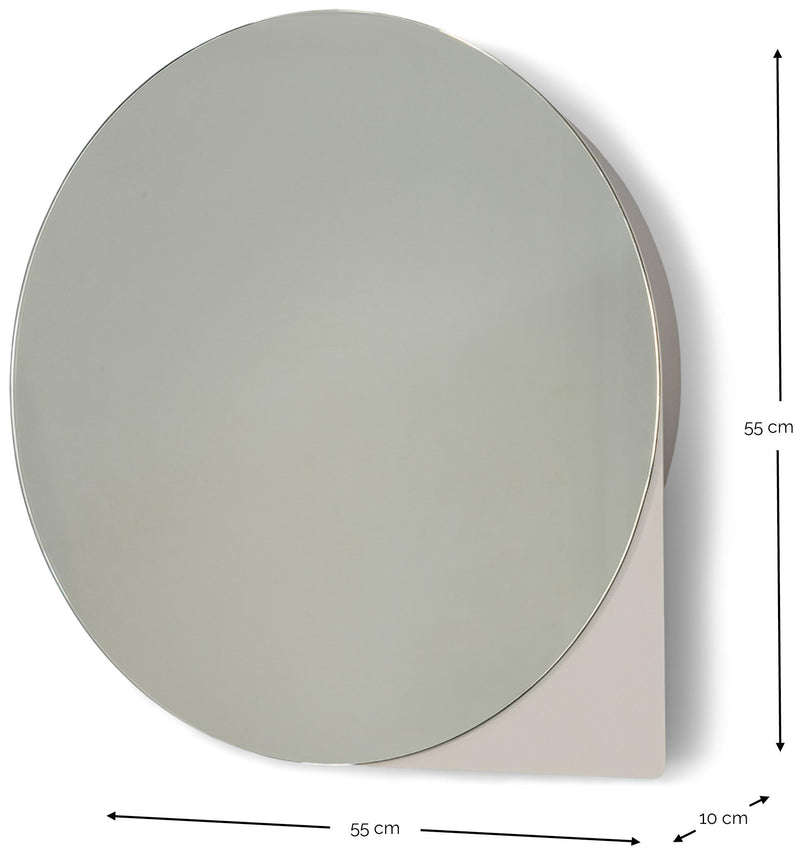 Spinder SONNET Large Stahl Spiegelschrank, Skandinavischer Stil