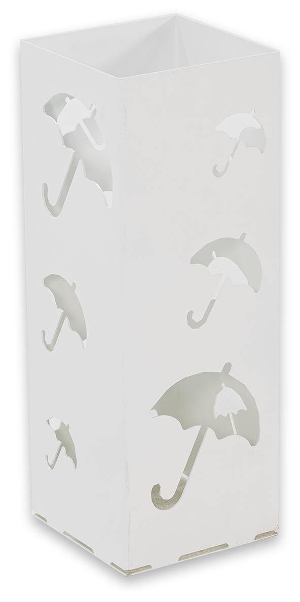 Schirmständer STORM Regenschirmhalter Stahl Schwarz / Weiß von Spinder