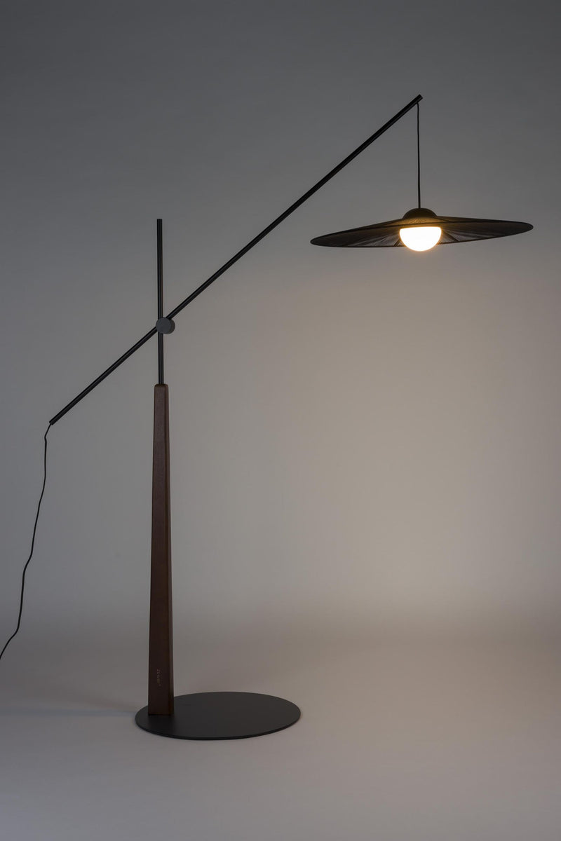 Design Stehlampe Belle Schwarz | Dimmbar & verstellbar von Zuiver