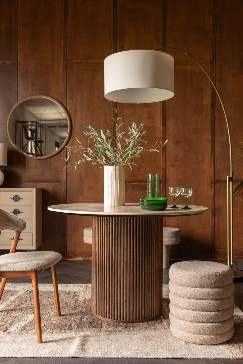 Bogenlampe Archie Gold | Elegantes Design von Dutchbone