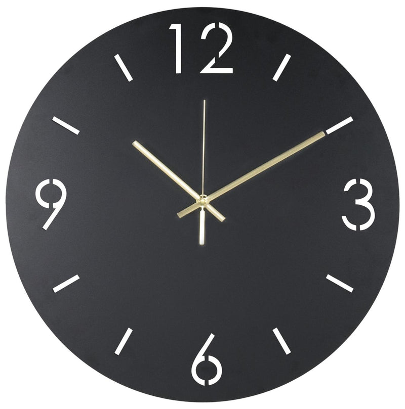 Spinder TIME Ø 40 Minimalistische Stahl-Uhr, Schwarz / Silky Taupe