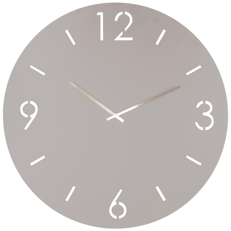 Spinder TIME Ø 60 Minimalistische Stahl-Wanduhr