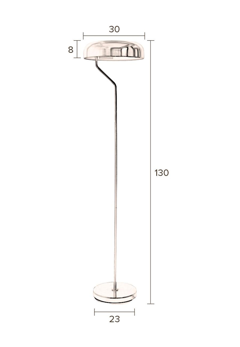 Stehlampe Eclipse Black | Ikonisches Design von Dutchbone