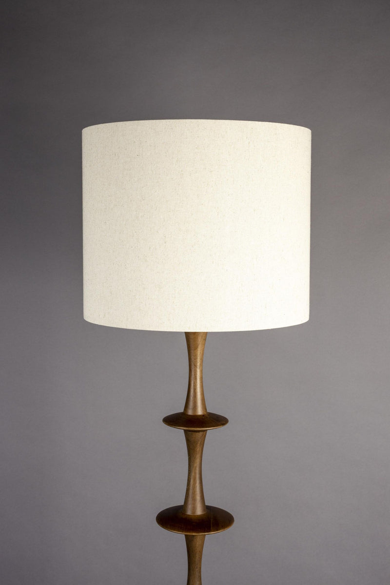 Stehlampe Cath Walnut | Mid-Century Design aus Mangoholz