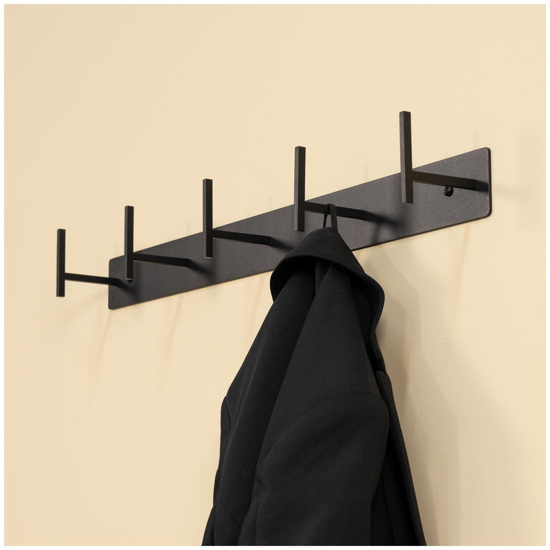 Spinder CHAPMAN 5 Stahl-Garderobe, skandinavisch, Schwarz oder Weiß
