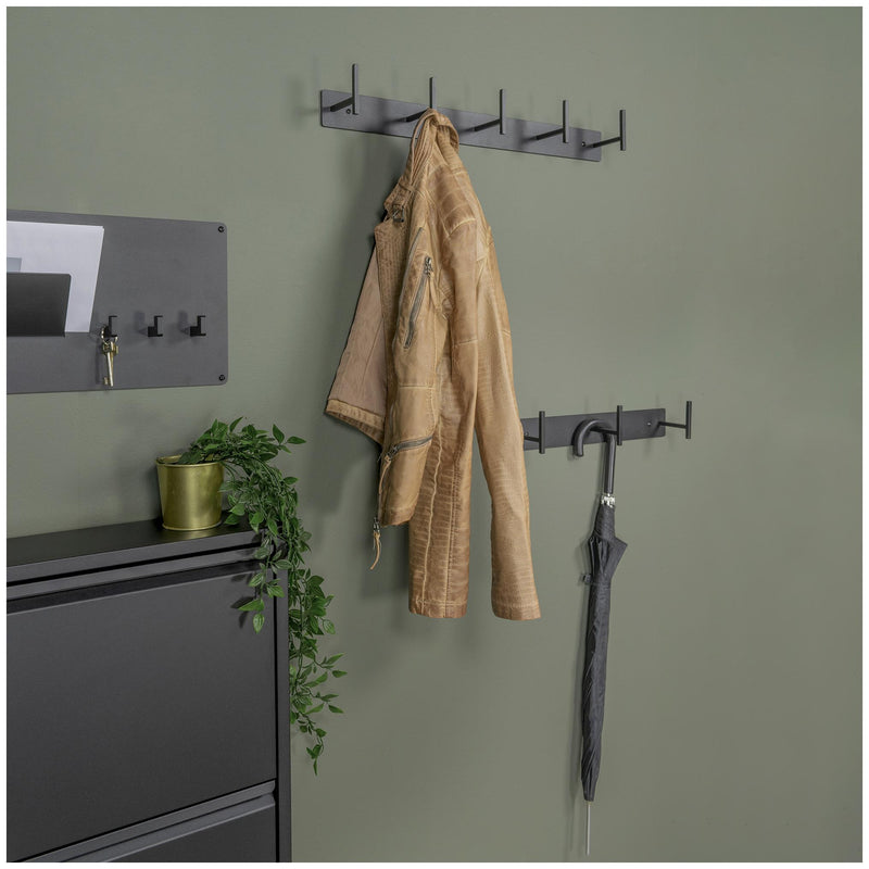 Spinder CHAPMAN 5 Stahl-Garderobe, skandinavisch, Schwarz oder Weiß