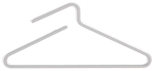 Design Spinder HANG-ON Stahl Kleiderbügel mit minimalistischer, geschwungener Formensprache in Gesamtansicht.