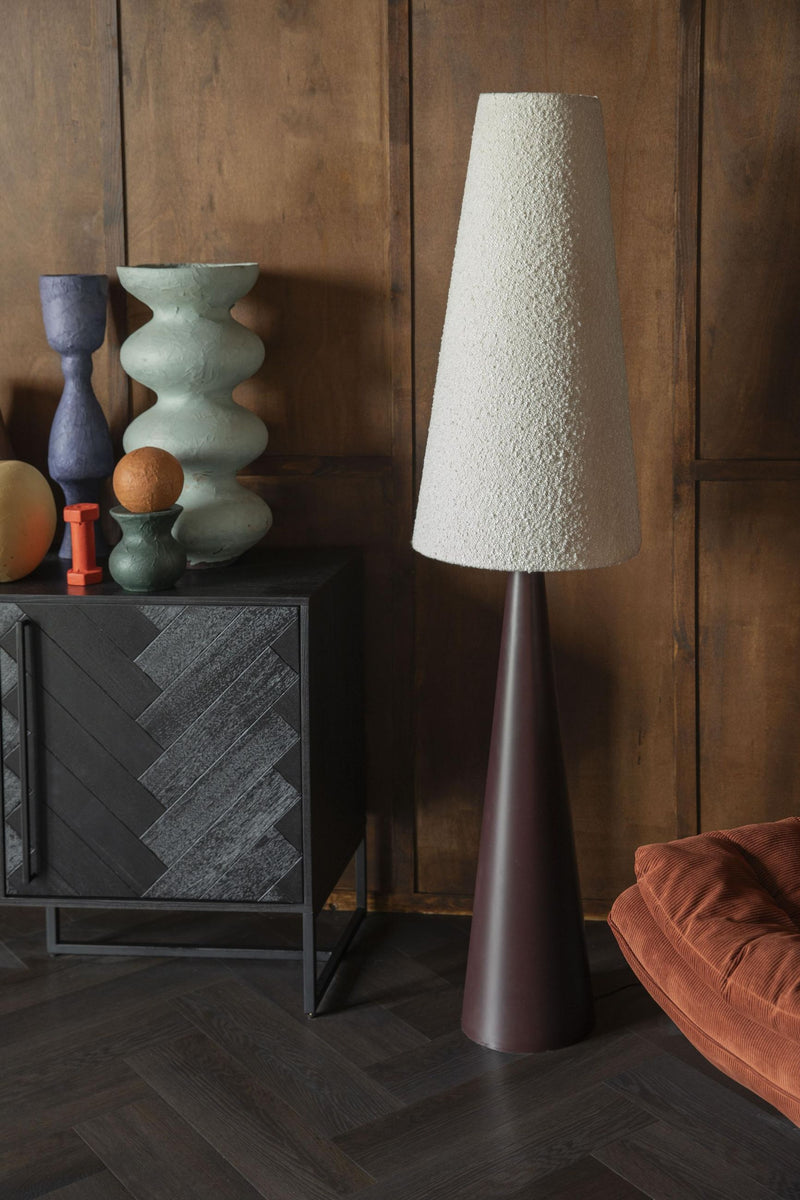 Stehlampe Miki Bouclé | Design Leuchte von Dutchbone