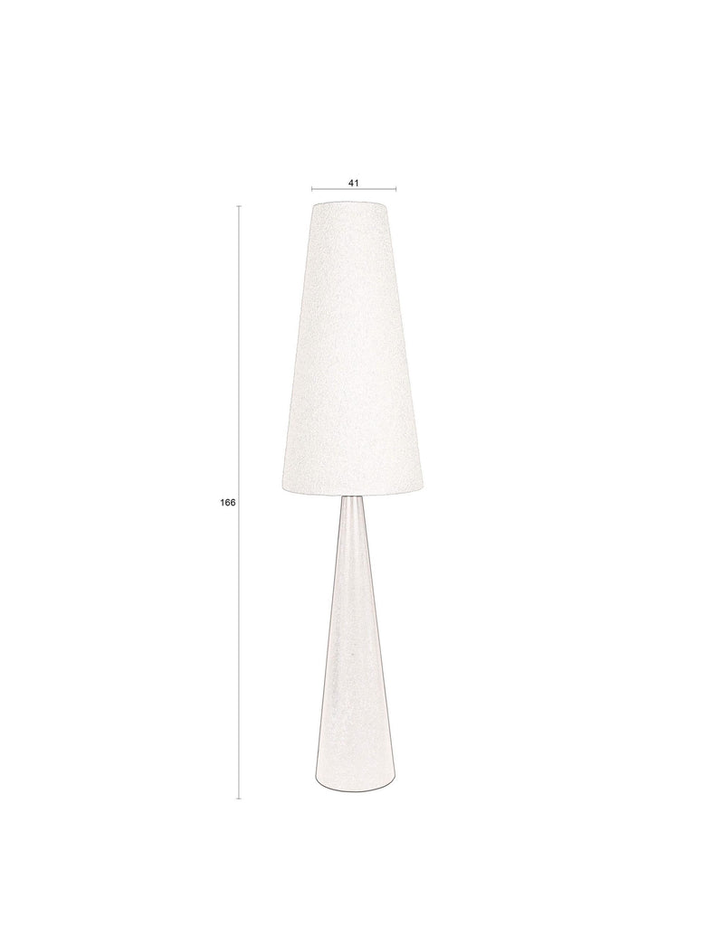Stehlampe Miki Bouclé | Design Leuchte von Dutchbone