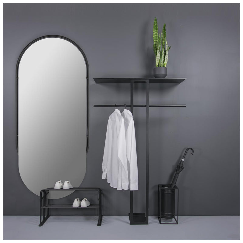 Spinder LUNO LARGE 100 Garderobe, Stahl, Modern, Schwarz