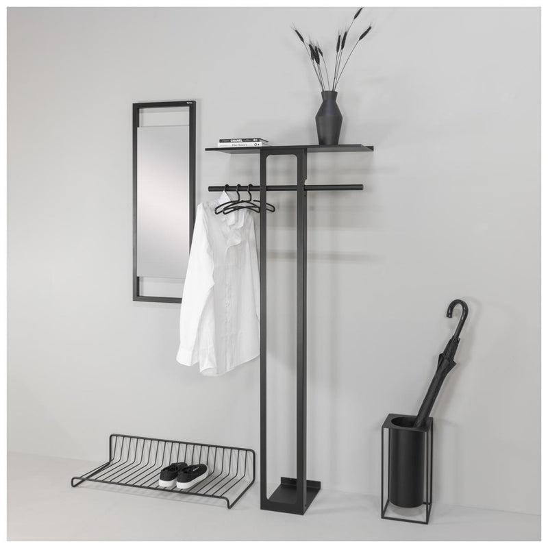 Spinder LUNO LARGE 70 Garderobe, Stahl, Modern, Schwarz oder Weiß