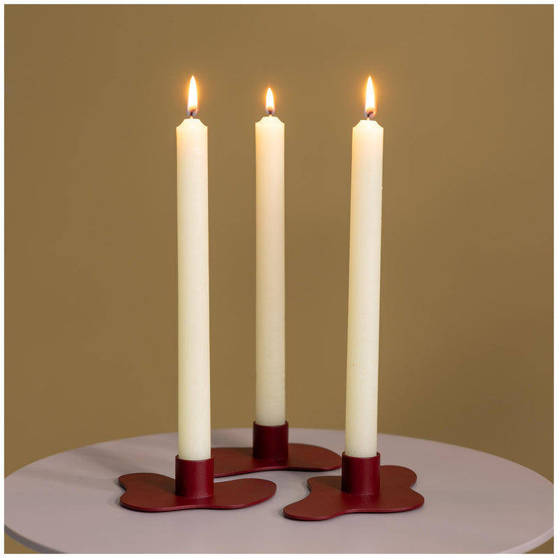 Spinder MELT Kerzenhalter 3er-Set Modernes Design verschiedene Farben