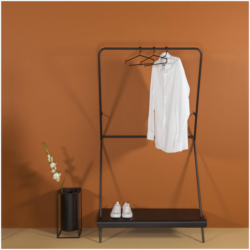 Spinder NOX Garderobe: Modernes Design, Stahl, Schwarz oder Weiß