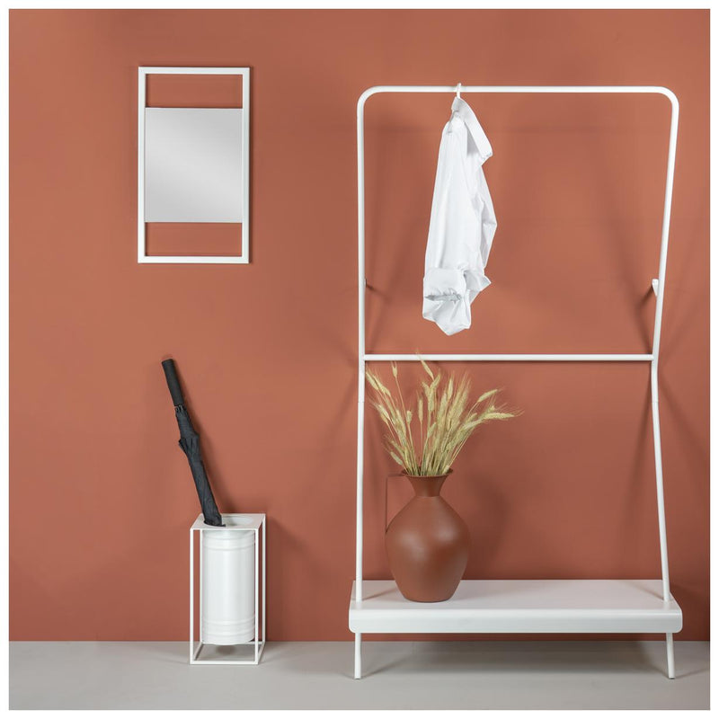 Spinder NOX Garderobe: Modernes Design, Stahl, Schwarz oder Weiß