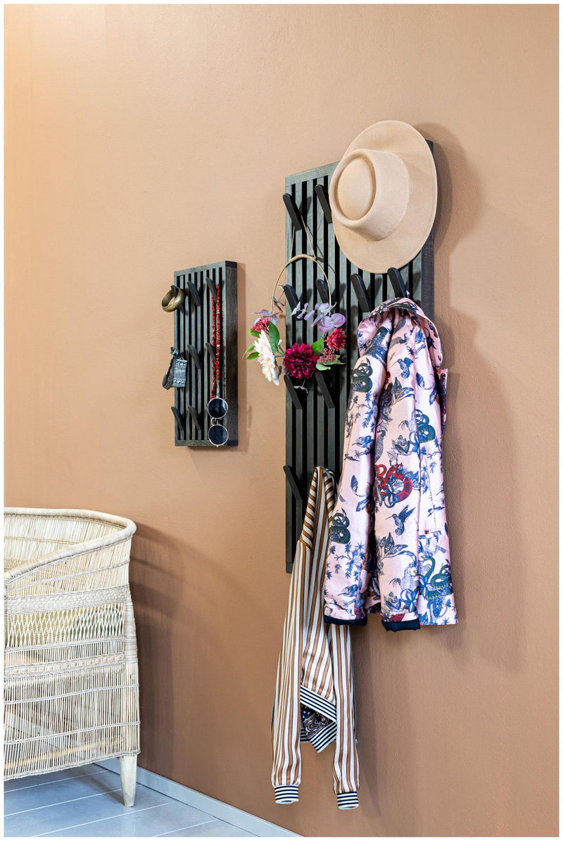 Spinder PARCO Large Garderobe Paneel mit 16 Haken Eiche, Skandic Style