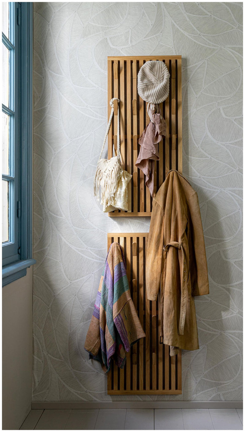 Spinder PARCO Large Garderobe Paneel mit 16 Haken Eiche, Skandic Style