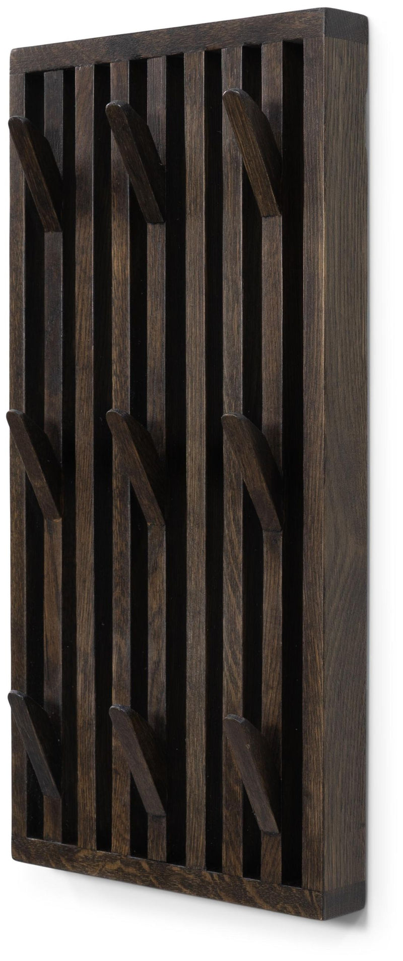 Spinder PARCO Small Garderobe Eiche Paneel mit 9 Haken, Skandic Style