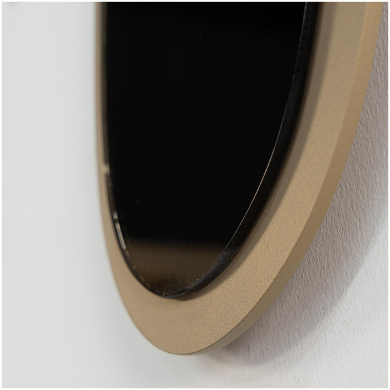 PIPA Top Spiegel: Stahl, Schwarz oder Champagner Design von Spinder