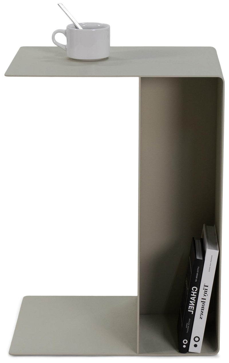 Spinder SLIDE Low Beistelltisch Stahl Modernes Design, Sand oder Black