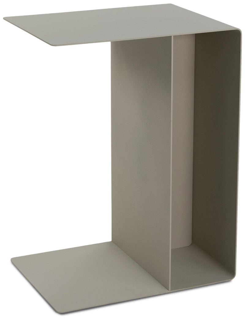 Spinder SLIDE Low Beistelltisch Stahl Modernes Design, Sand oder Black