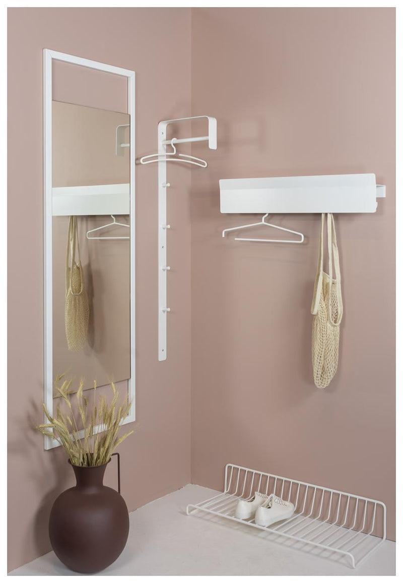Spinder ARCUS BAR Garderobe, Stahl, Modernes Design, Weiß