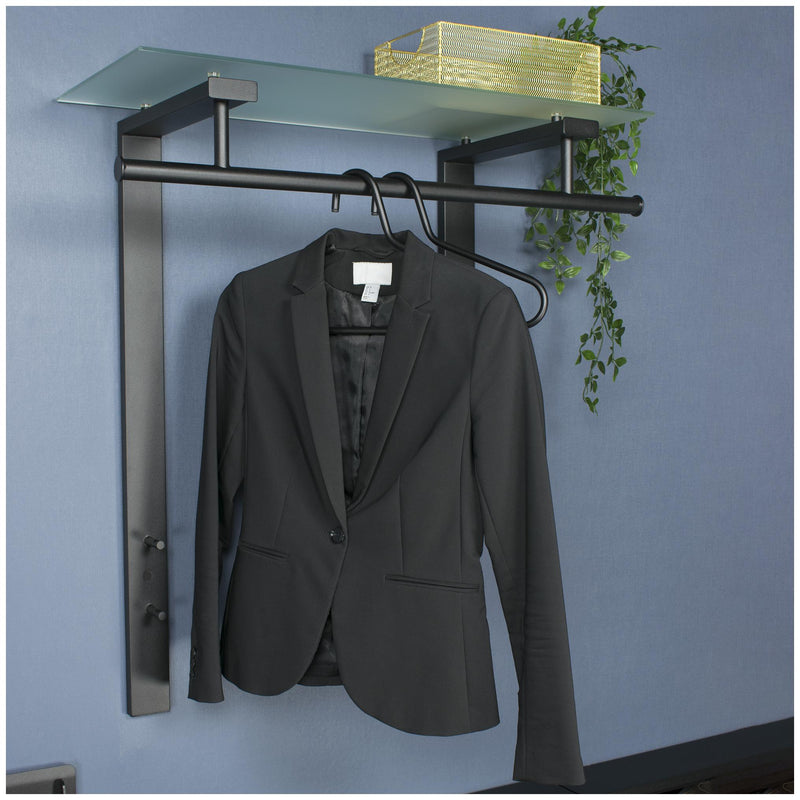 Spinder DUTCH Garderobe: Minimalistisches Design aus Stahl & Glas