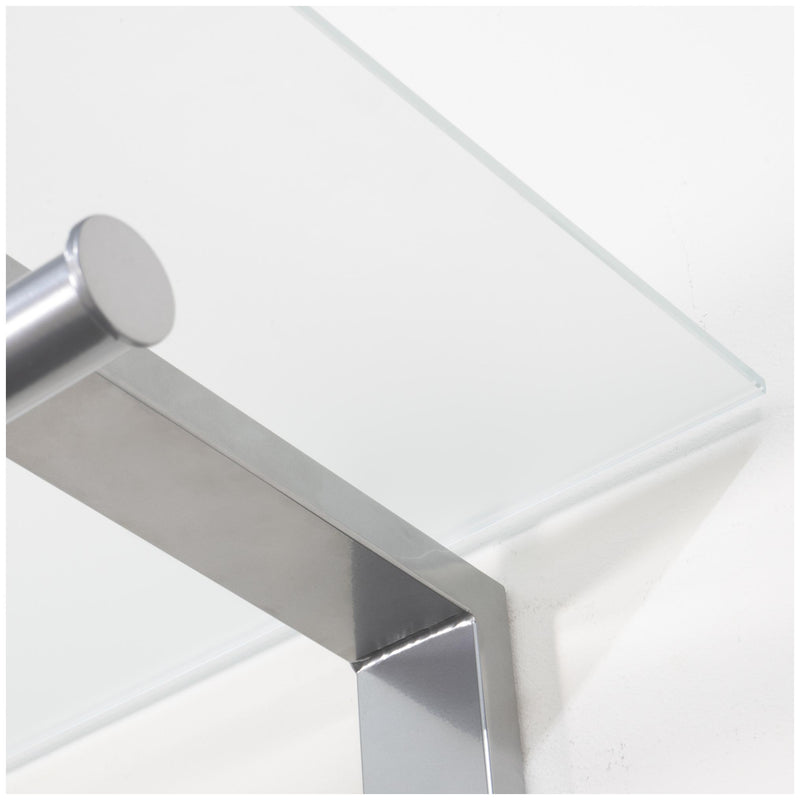 Spinder DUTCH Garderobe: Stahl & Glas, Modernes Design, Nickel Finish