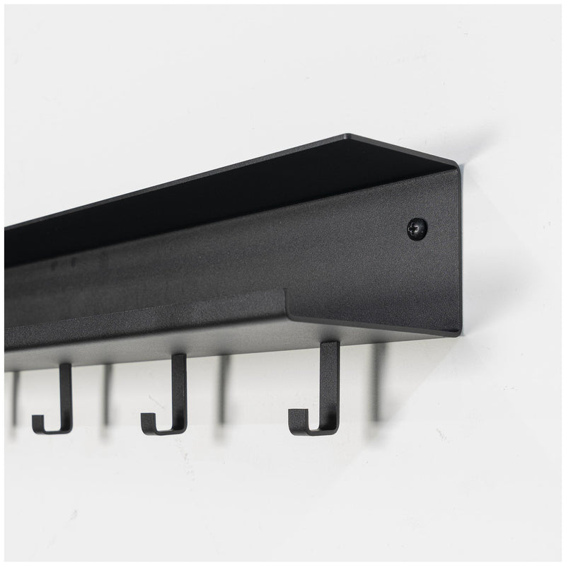 Spinder Garderobe EASY Stahl Skandinavisch Modern Schwarz