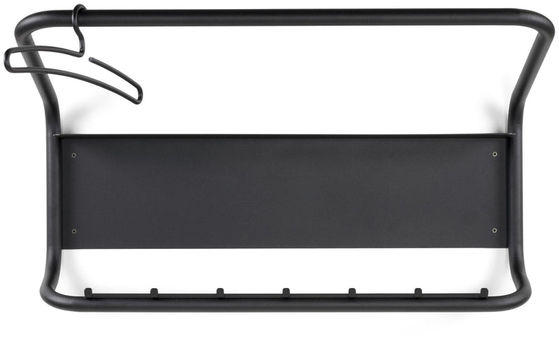 Spinder FLUX Garderobe: Modernes Design, Stahl, Schwarz