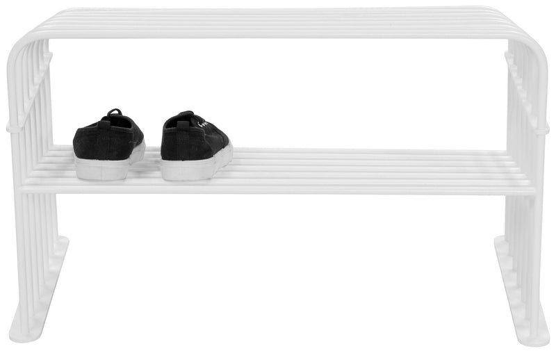 Spinder GRID 70 Schuhregal, modernes Design, Stahl, Weiß